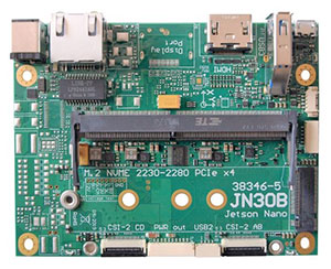JN30B-LC carrier board for the Jetson Nano