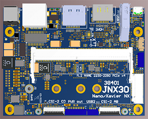 JNX30-PD (PoE-PD) carrier for Nvidia Nano