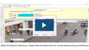 AltairEmbed SocialDistancing OpenCV