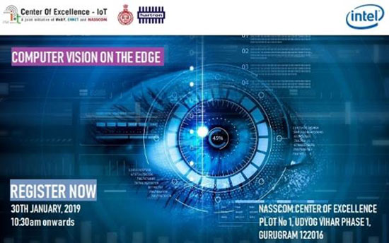 Computer Vision on the edge by INTEL @NASSCOM CoE, Gurugram