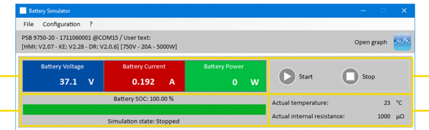 Battery Simulator