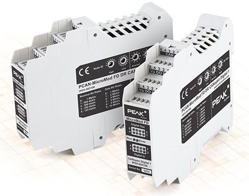 I/O with CANopen and CANopen FD for Industrial Use