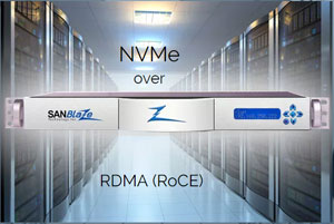 	SANBlaze Demonstrates NVMe Target Emulation over RoCE and Fibre Channel at UNH Plug Fest