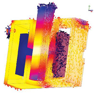 Adaptive solving in Flux 3D magneto-static