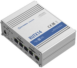 RUTX14 4G LTE CAT12 Industrial Cellular Router